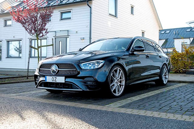 Mercedes E-klass w. OZ Leggera