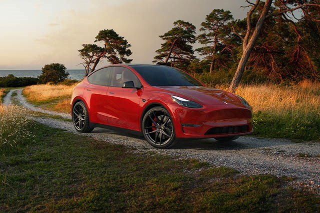 Tesla Model Y w. Nitro Throne FF G.Blk